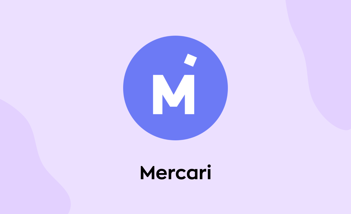Mercari logo, a marketplace app rewritten in React Native
