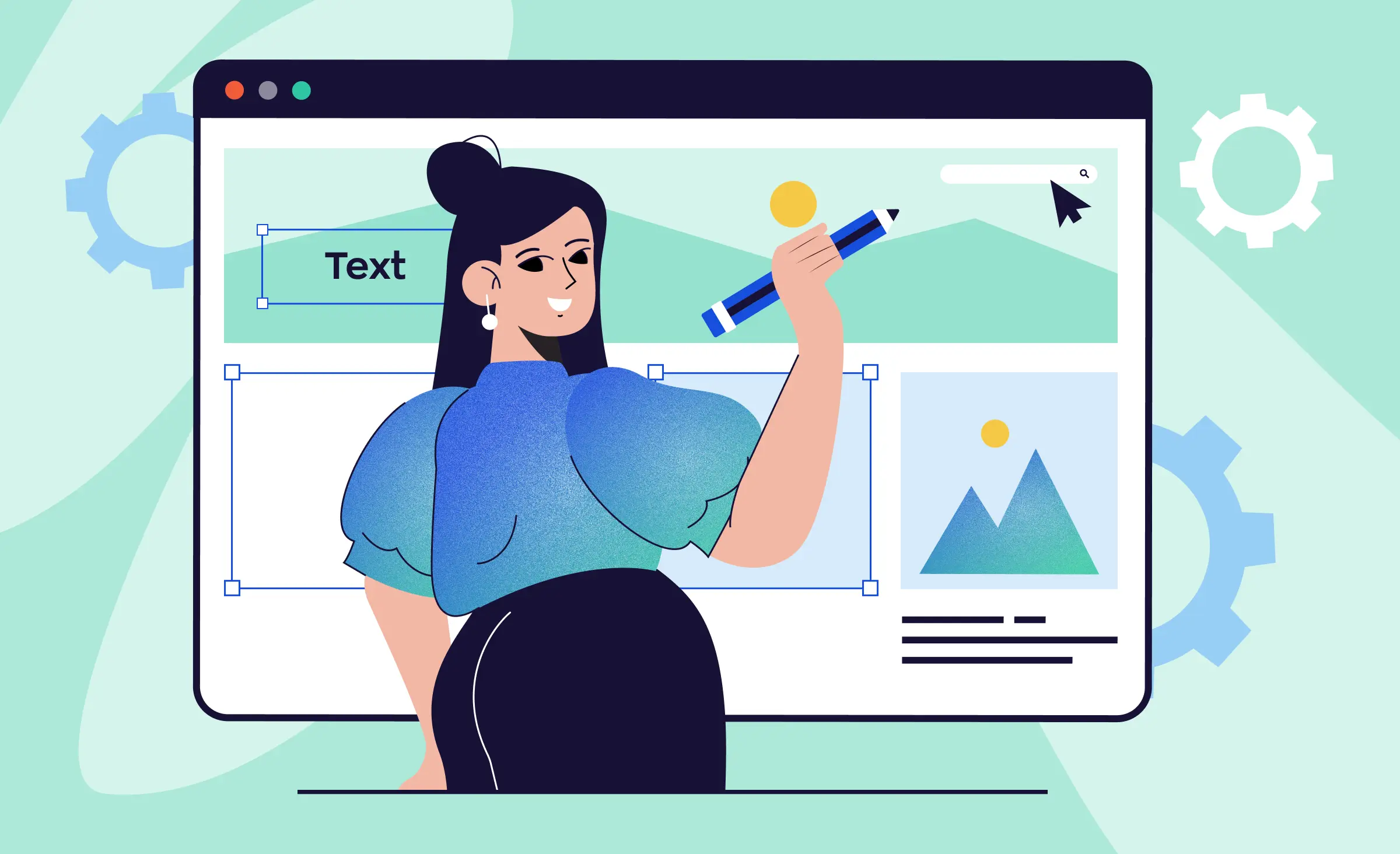 Creating a custom web design vs using template builders - which way to choose?