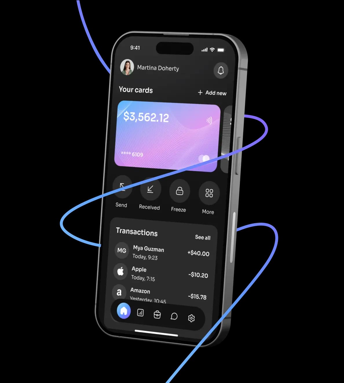 Neobank app, Europe