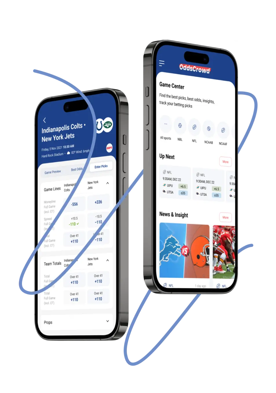 OddsCrowd web app